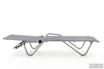 Шезлонг Biotza Hera алюминиевый, серый