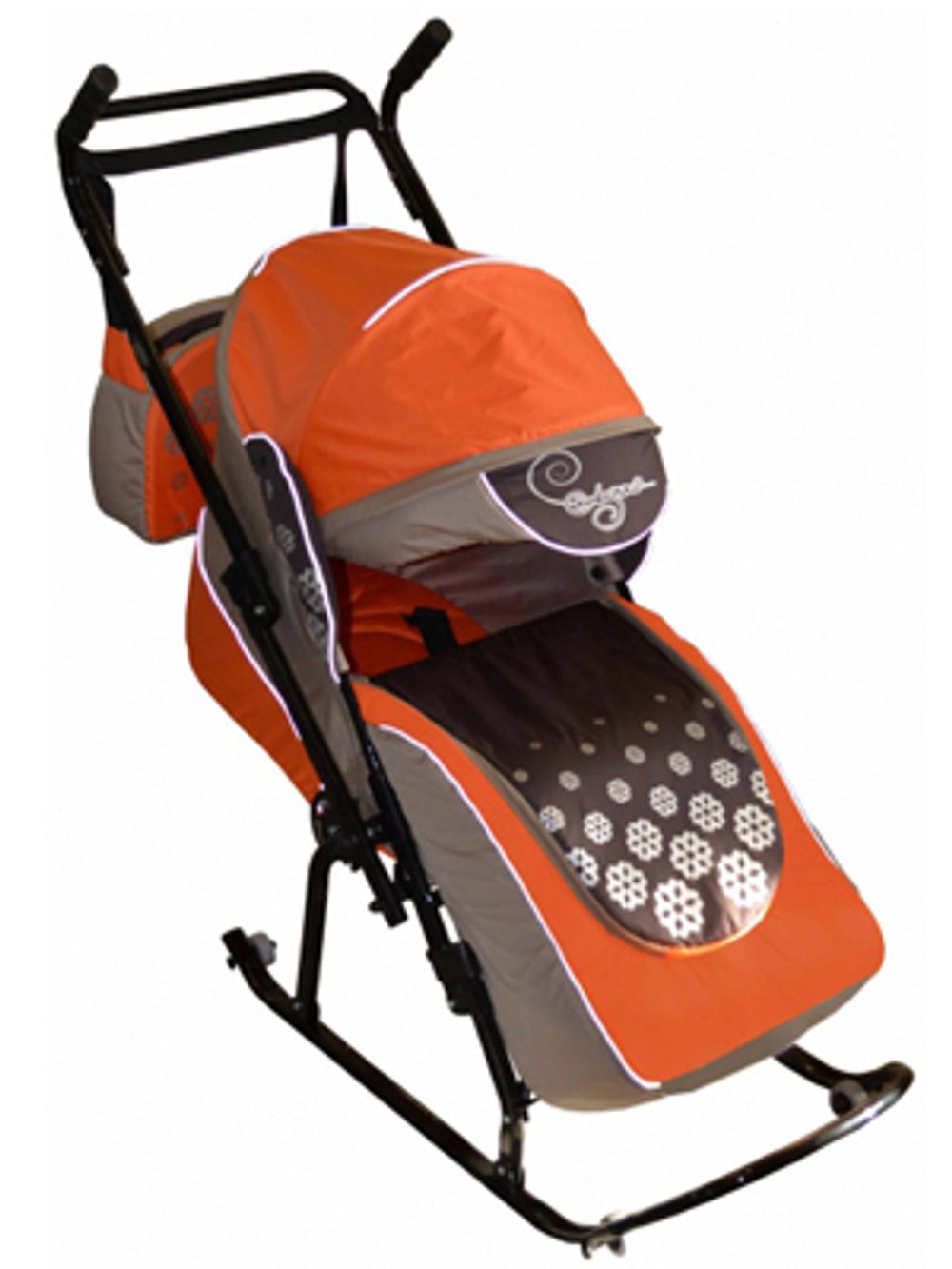 Санки-коляска "Скользяшки" "Вьюга-7-Р1"