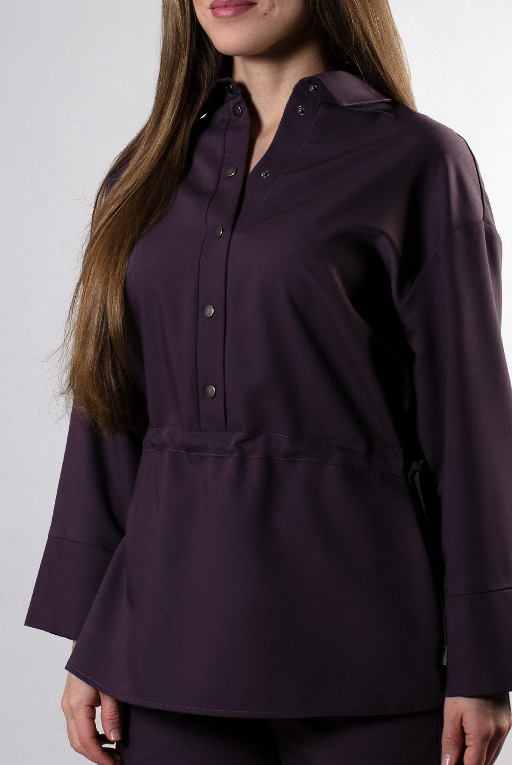 Блузка женская 4458ВП, Шоколадный #481Шок094458ВП