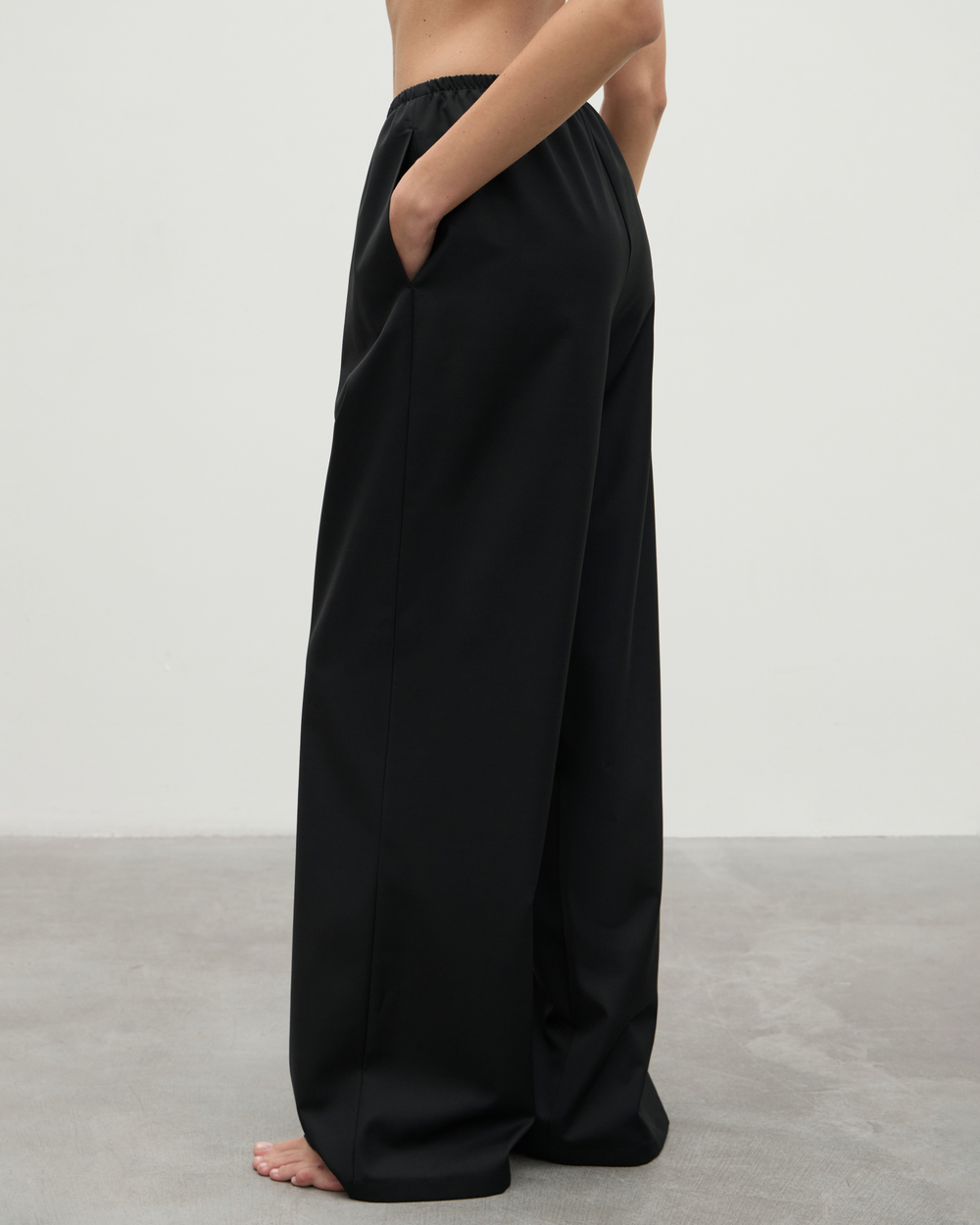 Брюки из шерсти