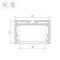 Профиль с экраном Arlight SL-LINE-4932-2500 WHITE+OPAL 036304
