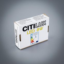 Citilux Омега CLD50K080N LED Встраиваемый светильник с диммером Белый
