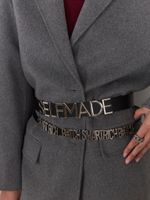 ШИРОКИЙ РЕМЕНЬ НА КОБУРНЫХ КНОПКАХ SELFMADE BLACK