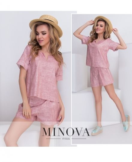 Костюм 1077-пудра Minova Фото 1