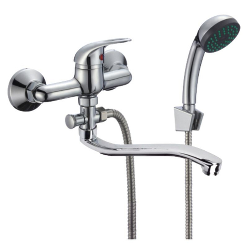 Смеситель СЛАВЕН СЛ-ОД-Р30 серия Прораб для ванны, однорычажный, картридж 35мм, средний излив