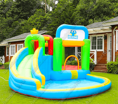 Батут в квартиру "Водная горка" 5,2*4,1*2,25 м