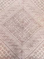 Оренбургский пуховый платок-паутинка А120-06 магнолия