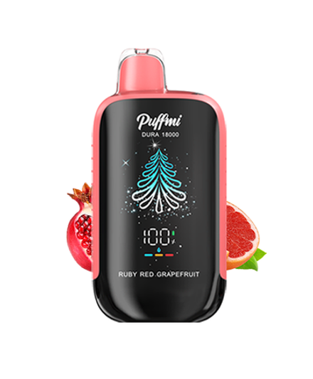 Puffmi Dura Красный грейпфрут - Ruby red grapefruit 18000 затяжек 20мг (2%)