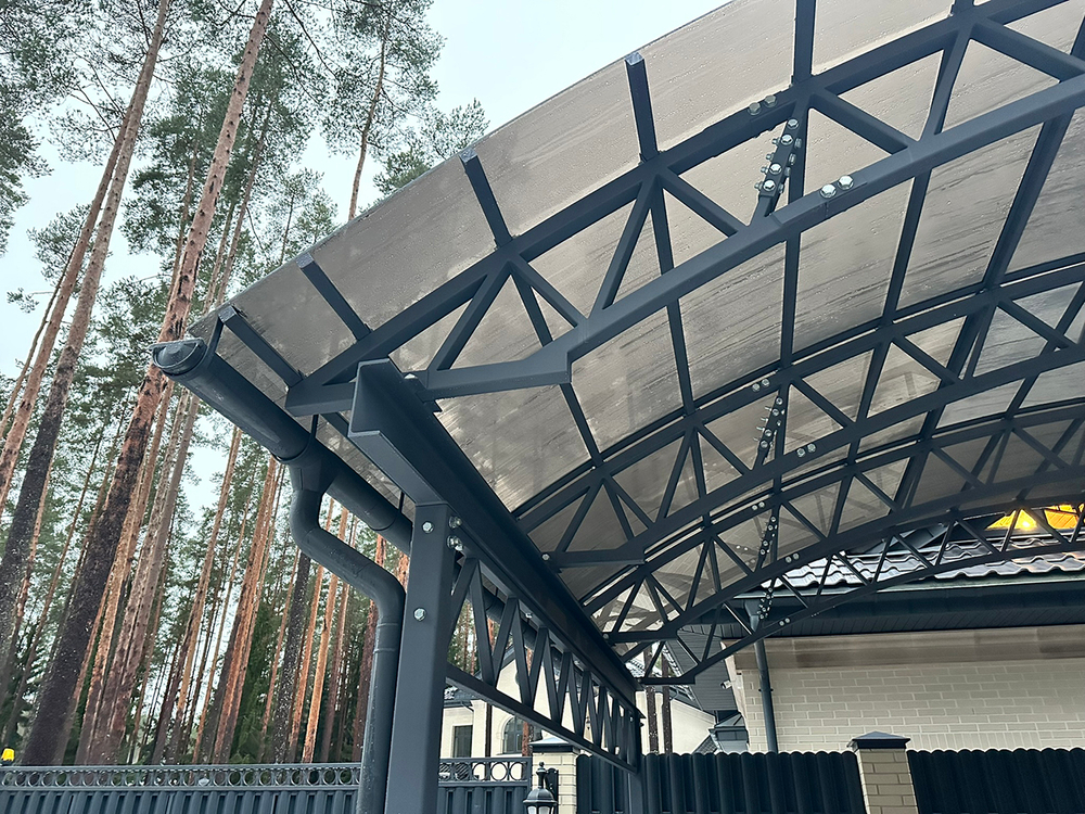 Арочный навес для автомобиля SK00306