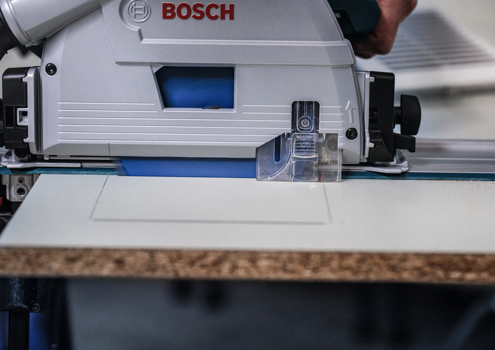 Пильный диск для ламинированных панелей (HPL) 165x20x2.6/1.6x48T BOSCH 2608644128