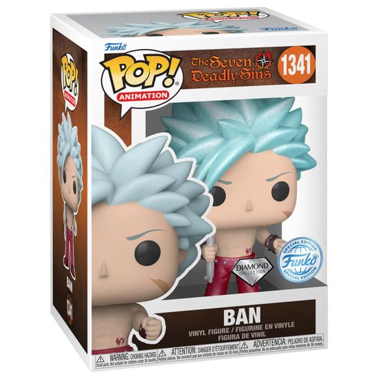 Фигурка Funko POP! Animation Seven Deadly Sin Ban (DGLT) (Exc) (1341) 71397 / Фигурка Фанко ПОП! по мотивам аниме "Семь смертных грехов", Бан