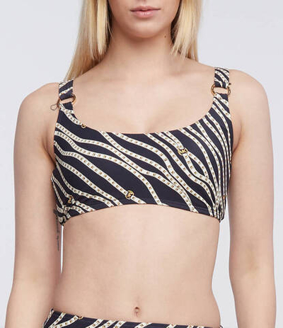 Топ бикини Michael Kors - темно-синий(MM6D003)