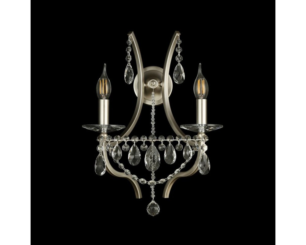 Настенный светильник Newport ROXANA 8632/A silver, М0071667