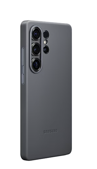 Чехол Kindsuit ( кожа )для Galaxy S25 Ultra. , черный