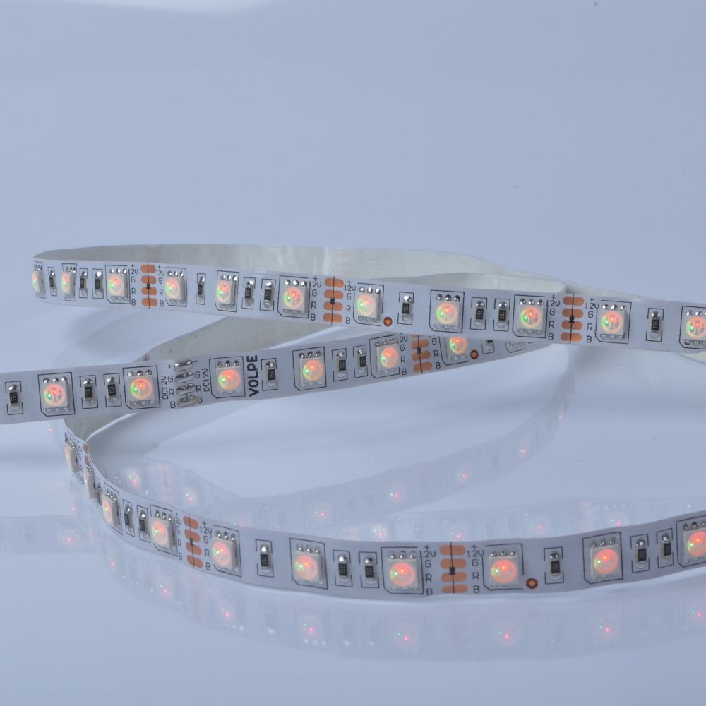 ULS-Q221 5050-60LED-m-IP20-3M-RGB RRP36C24 Комплект светодиодной ленты 3м. IP20. RGB. Адаптер 36Вт. Контроллер с пультом. TM Volpe.