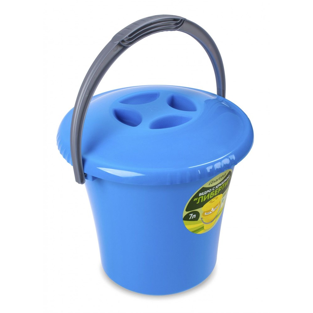 Ведро с крышкой Либерти 7 л