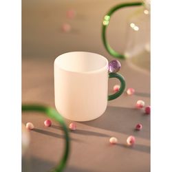 Кружка Orb, 345 мл, зеленая/фиолетовая