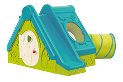 Детский домик с горкой Funtivity 2400*1740*1040мм