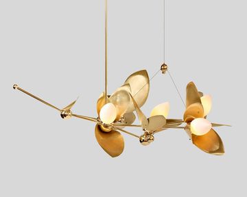 LAUREL BLOSSOM 05-LIGHT CHANDELIER by ROSIE LI