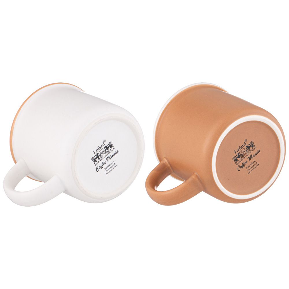 НАБОР КРУЖЕК LEFARD "КОФЕМАНИЯ" 2 ПР. 355МЛ