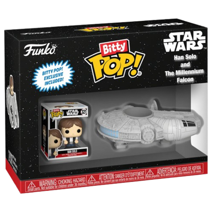 Фигурка Funko Bitty POP! Rides Star Wars Han Solo and The Millenium Falcon