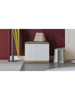 Прихожая с зеркалом Дуб Крафт золотой 165х43х226