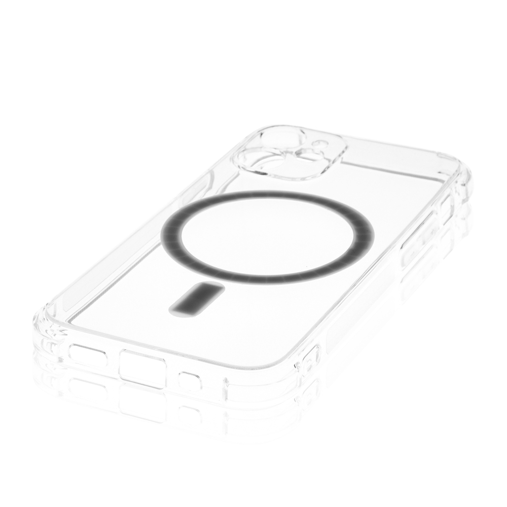 Чехол ROSCO для Apple iPhone 12 mini оптом (арт. IP12MINI-TPU-MAGSAFE-CLEAR)