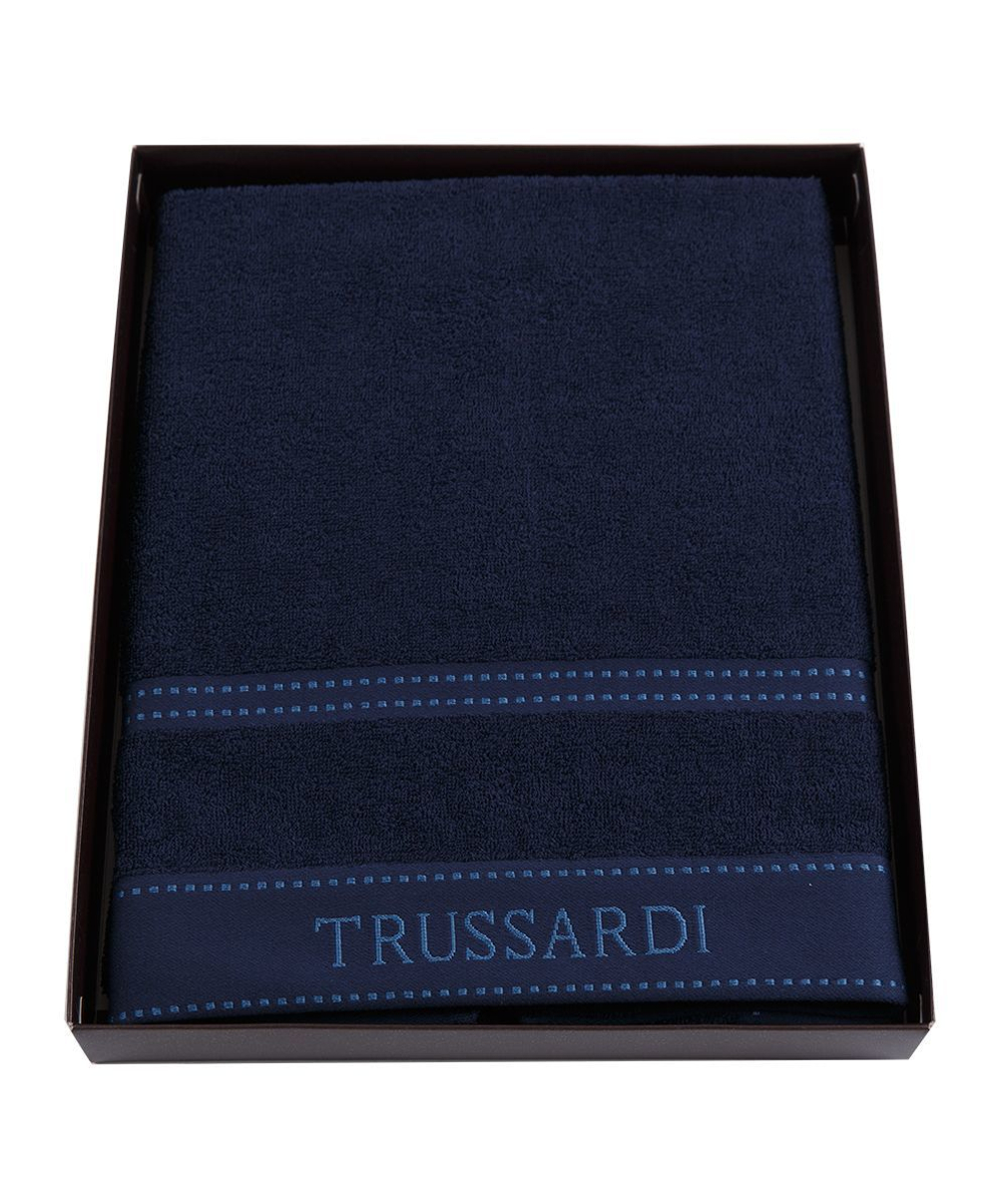 Набор полотенец 2 шт Trussardi Ribbon Blue