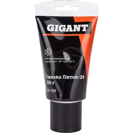 Смазка Gigant Литол-24, 100 г в тубе grf-105