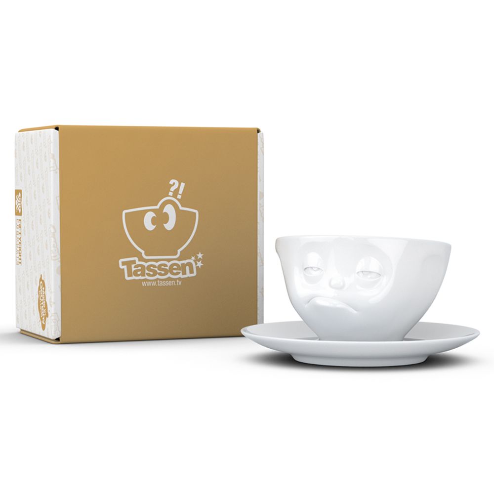 Чайная пара Snoozy, 200 мл, белая