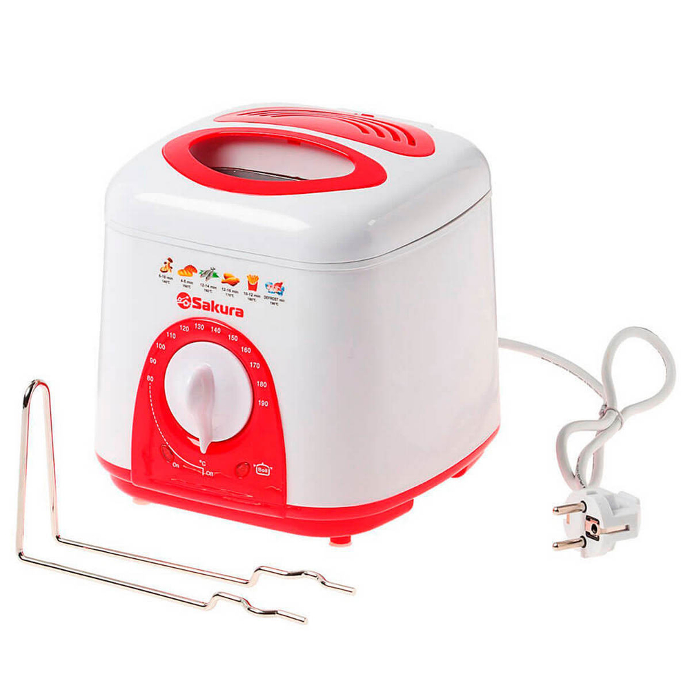 Фритюрница электрическая SAKURA SA-7654 (950Вт/1л.)