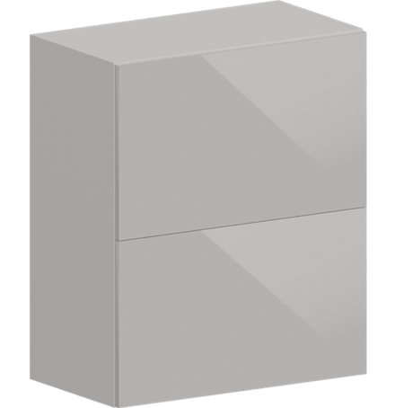 Кухня Модуль ШВГ 601Г Графит / Белый Софт