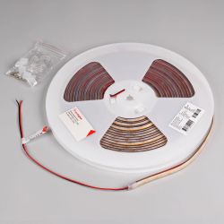 Светодиодная лента герметичная COB-PS-X560-12mm 24V White6000 (9.6 W/m, IP67, 10m) (Arlight, 5 лет) 048907