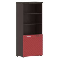 Шкаф с комплектом малых дверей и топом TLHC 85.5  856х450х1968 TORR LUX