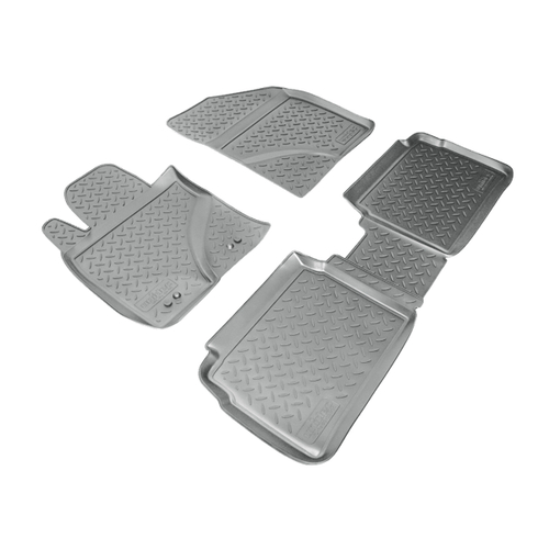Ковры в салон Norplast/Unidec для Toyota Avensis в кузове T27 (2011-)Полиуретан,Серый, арт.NPL-Po-88-06-G