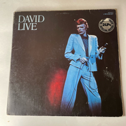 Винтажная виниловая пластинка LP David Bowie, David Live (Германия 1974)