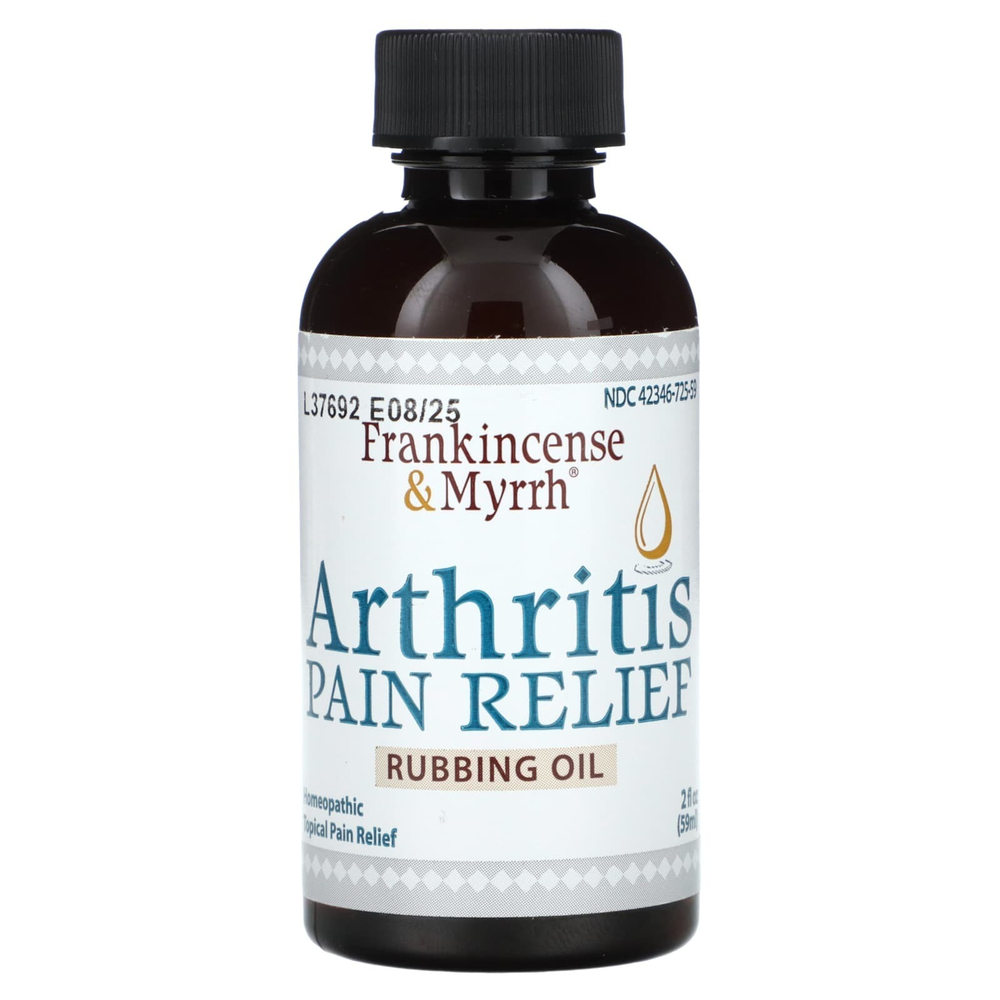 Frankincense & Myrrh, Масло для снятия боли при артрите, 59 мл (2 жидк. унц.)