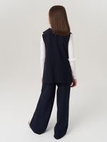 Жилетка в школу для девочки AT973 синий