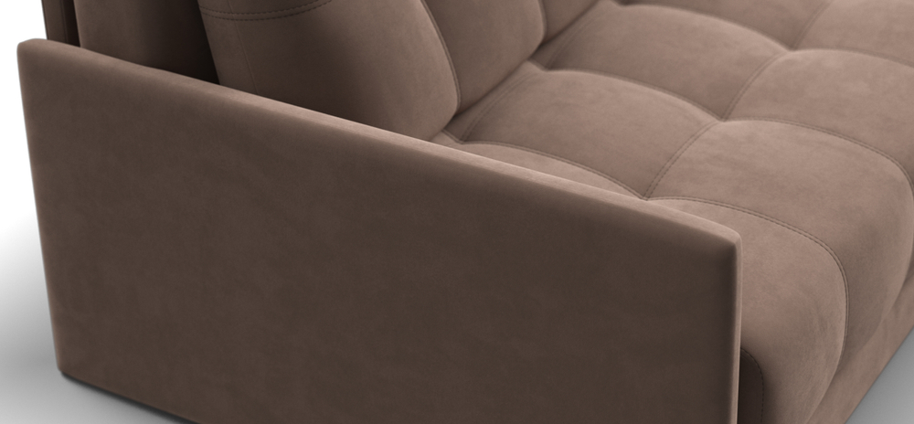 Диван Босс Лофт велюр Монолит мокко