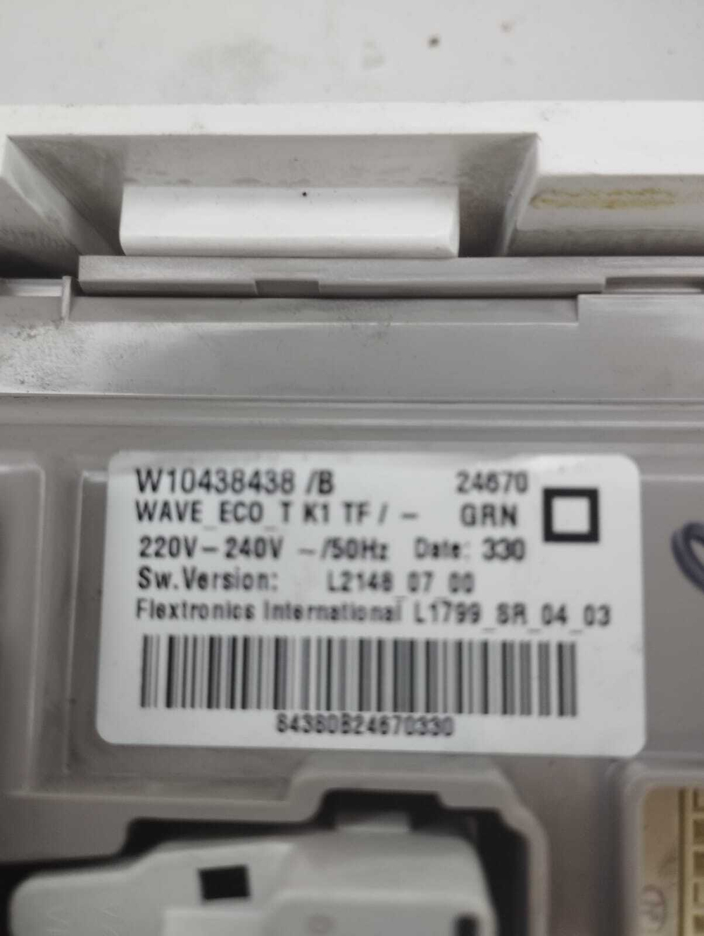 82 Модуль управления для стиральной машины Whirlpool 481010526742 б/у