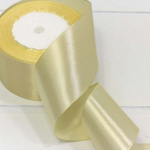 Лента Атласная 5см х 28м Сатин (Бежевый)