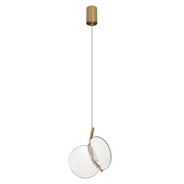 Подвесной светильник 5W 3000K 10468P Clear золото Flap LOFT IT
