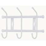 Вешалка настенная 3 крючка, 285, Матовый серый, ВН3/МС