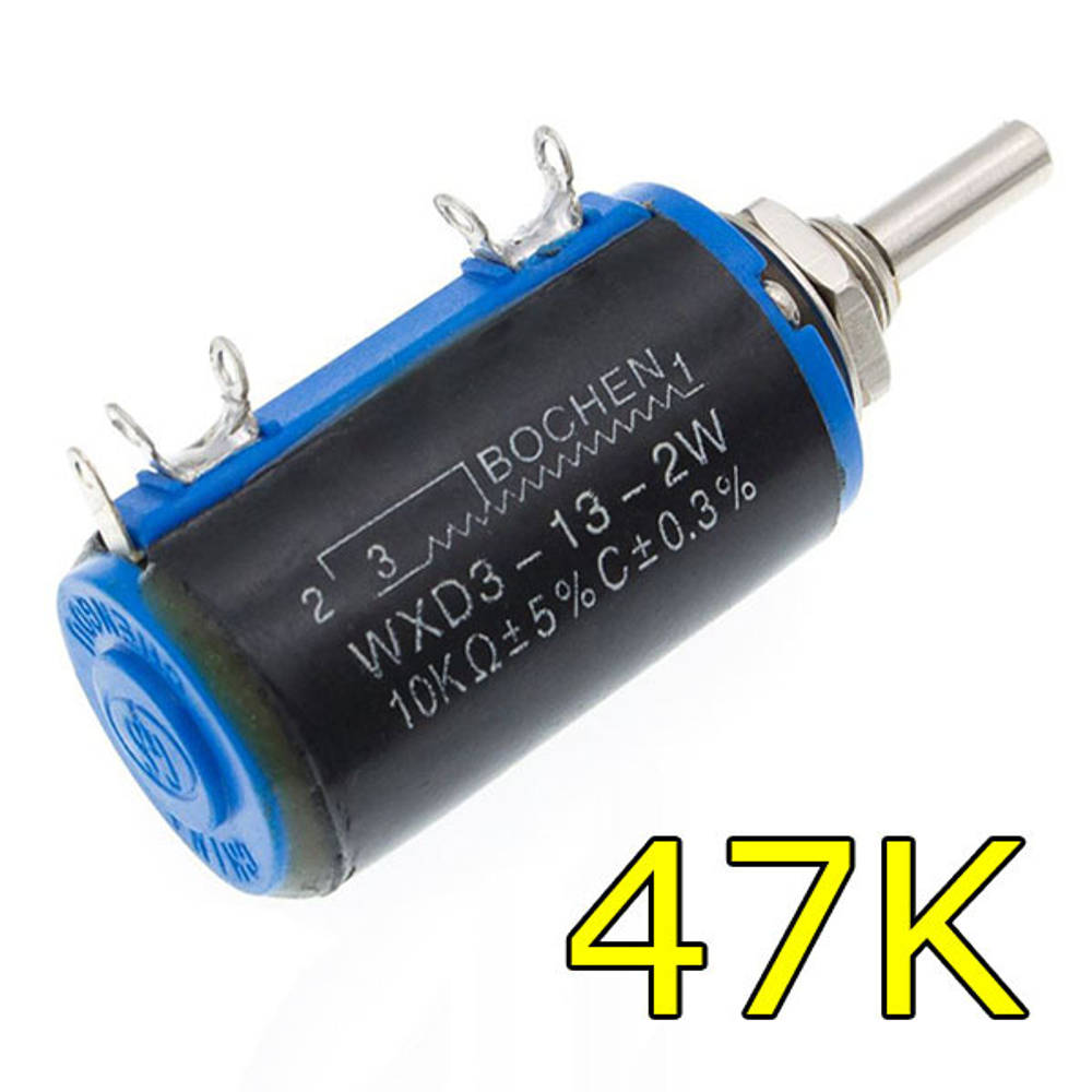 Потенциометр BOCHEN WXD3-13-2W 47K