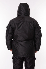 Костюм мужской Onerus Горный -15 (Таслан), Полукомбинезон, Черный