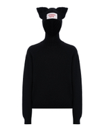 CHARLES JEFFREY LOVERBOY ДЖЕМПЕР ЧЕРНЫЙ EARS BALACLAVA