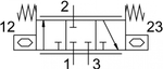 Пьезо клапан Festo VEMP-BS-3-16-D5-F-28T1-P30