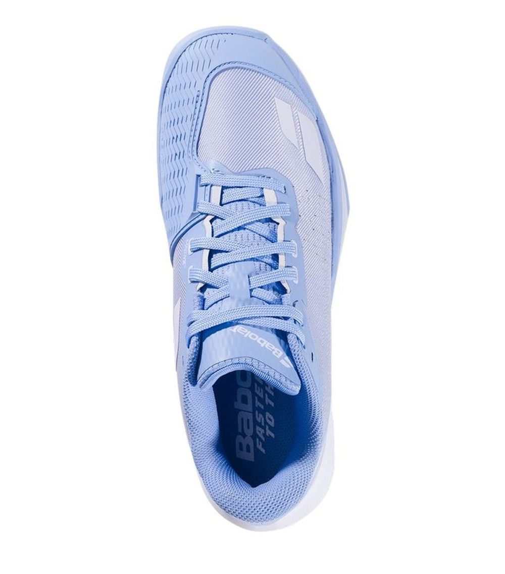 Женские теннисные кроссовки Babolat Jet Mach 4 Clay - lavender/white