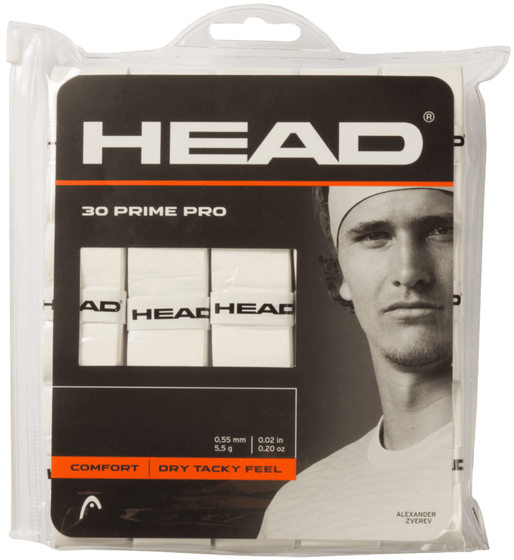 Овергрипы Head Prime Pro WH (30 шт.), арт. 285339