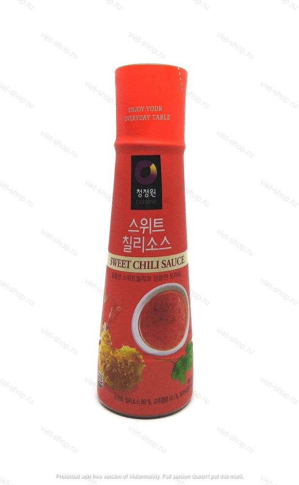 Корейский соус Sweet Chili Sause (сладкий чили), 365 гр.